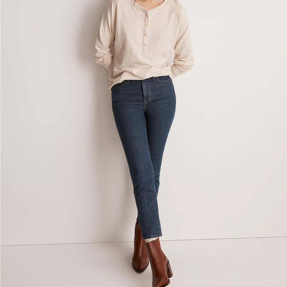Madewell Petite Perfect Vintage Jeans in Haight Wash